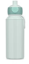 Mepal - Gourde Pop-up Campus - Bouteille d'eau - Bouteille anti-fuite pour l'école - Réutilisable - Sans BPA et passe au lave-vaisselle - 400 ml - Menthe fraîche