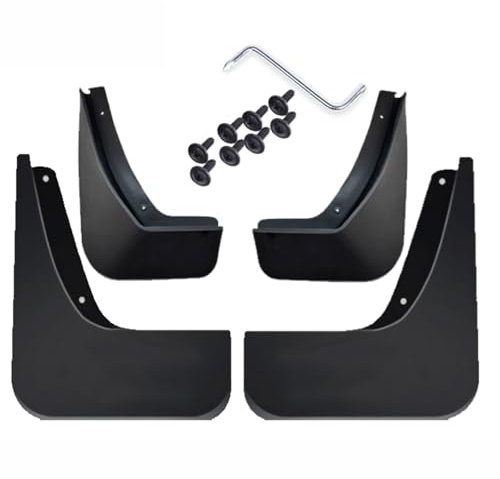 XGIXG Parafanghi Anteriori e Posteriori per Auto, per Peugeot 3008 Hybrid4 2020-2025 Paraschizzi Ruota Protezione Parafango Paraspruzzi per Auto