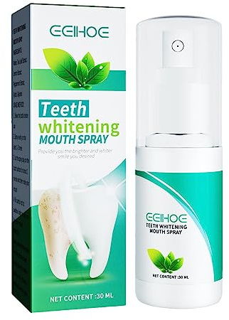 nettoyage bucco-dentaire 30 ml - Spray blanchissant pour les dents - Élimine les taches jaunes - Combat la mauvaise haleine et garles dents et les gencives saines Cypreason