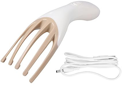 SEWOART Masajeador Eléctrico De Cabeza Con Cinco Garras Recargable Usb Portátil y Duradero Para Masaje De Cabelludo Eficaz y Relajación Profunda
