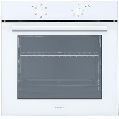 GEDTECH Four encastrable multifonctions GFO76WH - 76L - Grill - Fonctions vapeur (Blanc)