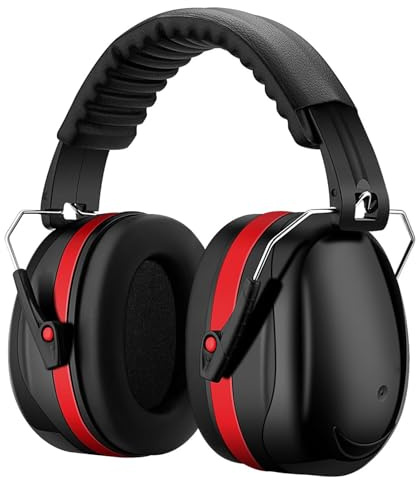 InnovTec Casque Anti Bruit Adulte Protection Auditive SNR 35dB pour Dormir Etudier Travail Bouchies d'Oreilles Léger Confortable