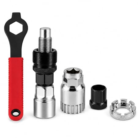 5 Pcs Extracteur de Manivelle et Outil de Pédalier Vélo