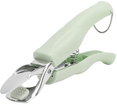 Pince Air Fryer Anti-Brûlure, Pince en Acier Inoxydable pour Four, Micro-ondes et Friteuse sans Huile, Poignée Ergonomique Anti-Dérapante (Vert)