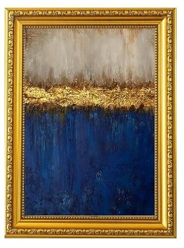 Photo Frames 40x50cm Picture Frame Wall Hanging Prints Frames Certificates Frame Landscape & Portrait Display For Paintings Posters Canvas Art Gallery (Ornate Gold)