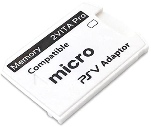 hero-s SD2VITA 6.0 Memory Card Adapter for Micro SD Card, PS Vita Compatible, Class 10, No Warranty