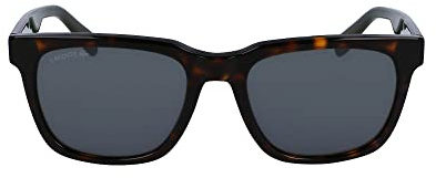 Lacoste Unisex Adult Sunglasses L996S - Dark Havana with Green Lens