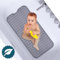 Tapis de Bain Antiderapant, DoDuo100x40cm Tapis Baignoire Antidérapant de PVC Très Long Tapis de Douche avec Ventouses pour Enfants de PVC Très Long avec Ventouses pour Enfants (Gris)