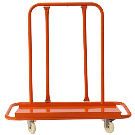 Carrello porta piastre 1000 kg max. Carrello da costruzione a secco con 4 ruote,Trasporto di partizioni,cartongesso ad alte prestazioni servizio Dolly Cart