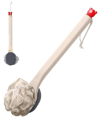 Cepillo De Baño Con Mango Largo Para Ducha - Cepillo para la Espalda en el Baño con Mango Largo | Exfoliador Doble Cara Para Hombres Y Mujeres Uso En Para Piernas Hombros Y Cuello