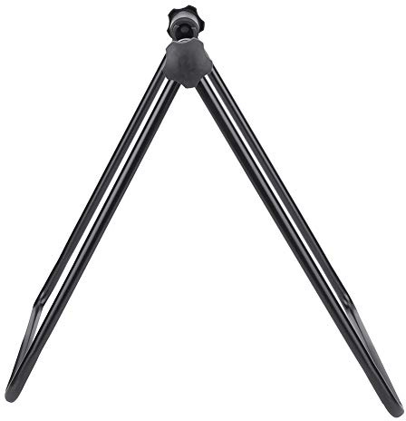 Cryfokt Béquille de Vélo en U Noire Durable, Conception Pliable, Stable et Pratique pour la Réparation, L'exposition et le Stationnement de Vélos, Matériau en Acier à Paroi Mince de Haute qualité