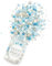 Happy Sprinkles Frost Queen 90g | Bunter Streusel Mix mit Schokolade für winterliche Tortendeko | Ideal für Kekse, Eis & Kuchen