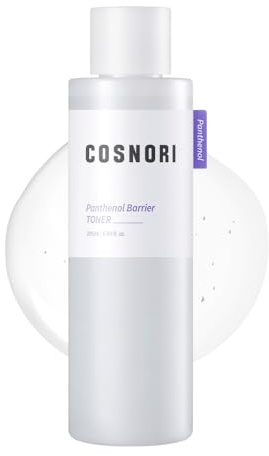 COSNORI Panthenol Barrier Toner – veganer Toner zur Stärkung der Hautbarriere, koreanische Hautpflege, hoher Panthenol-Gehalt, Kakadu-Pflaumen-Extrakt, Hautstruktur- und Feuchtigkeitspflege, 200 ml