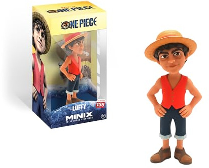 MINIX Bandai Monkey D. Luffy Model, Collectable Luffy Figure, Bandai Manga And Anime Toys Range, Collect Your Favourite One Piece Figures For An Anime And Film Merchandise Collection