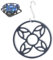 Trivet for Gas Hob, Cast Iron Work Support Gas Ring Reducer, Decorative Non Slip Metal Coasters Heavy Duty Table Mats for Kitchen Cooktop 19cm