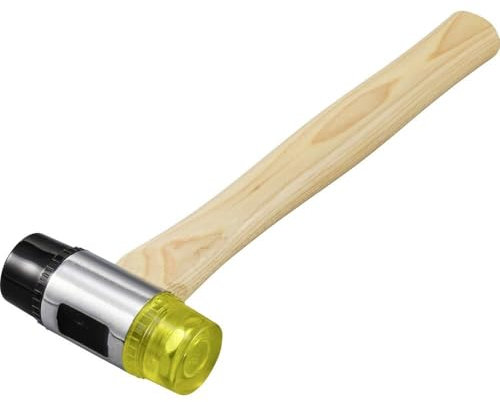 TOOLCRAFT TO-9991032 Maillet en caoutchouc mi-souple, mi-dur 335 g 310 mm 1 pc(s)