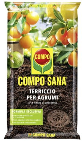 La zappa Terriccio substrato professionale per Agrumi concimato e sterilizzato (20 Lt)