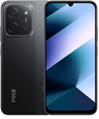 XIAOMI POCO C85 4G Smartphone 8GB+256GB, Massive 6000mAH Battery, 120Hz 6.9 Display, Stylish Design, 50MP AI Dual Camera, 33W Fast Charging Black (2 Years Warranty+No In-box Charger)