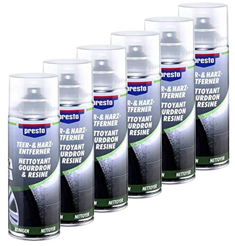 Presto! 6X 429934 - Spray eliminador de alquitrán y resinas (150 ml)