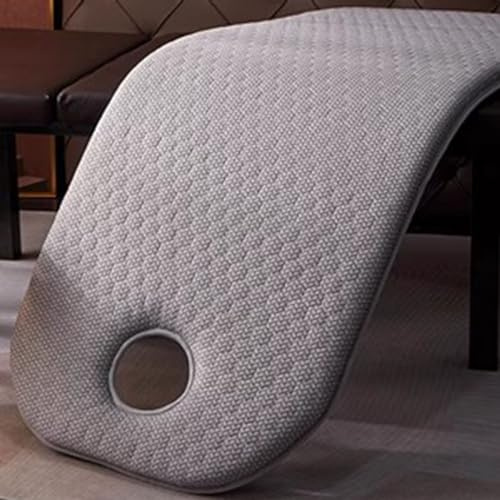 DAZULI Cosmetic Salon Bed Mattress Pad Massage Table Bed Mattress Topper Beauty Bed Mattress Cover with Face Breathing Holemassage Accessories(Size:70x190cm,Color:B)