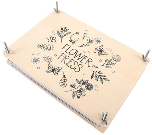 SEWACC Kit De Presse À Fleurs Professionnel Presse À Plantes Et se À Feuilles Kit De sage De Fleurs En Bois Pour Adultes Et Enfants Pour Fabriquer Des Séchées Collection