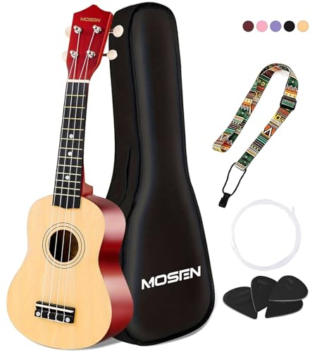 MOSEN 21 Inch Professional Soprano Ukulele for Beginners