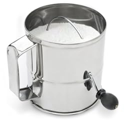 Fox Run Flour Sifter, Stainless Steel, 8-Cup