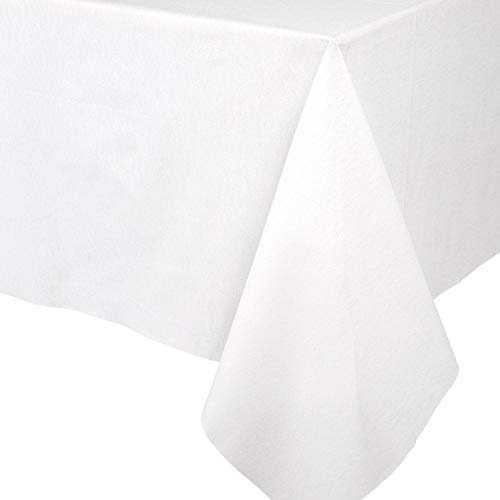 Tovaglia Carta Airlaid E Lino 160x250cm Bianco