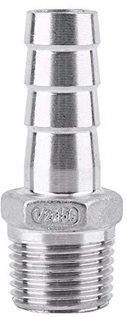 SS304 Edelstahl-Au?engewindeanschluss BSP-Au?engewindeanschluss 1/8 tum ~ 3/4 (1/2 x15 mm (1/2-150)) (1/2 tum x150)
