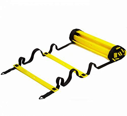 qiuqiu Coordination Leader, Sport Training Leader Training Ladder, Coordination and Speed Strength Training Leader for Children and Adults Football Flexibility Fitness Speed Training-4m