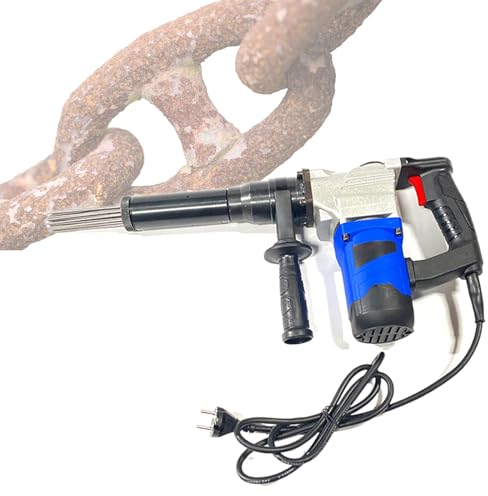 Lakenbroade Escalador de Aguja con empuñadura de Pistola de Grado Industrial de Alta Potencia para óxido Escalador de Aguja de Mano, eliminación de óxido de Aguja eléctrica Escalado,220V