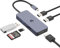 OBERSTER USB 3.0 HUB, USB C Adapter, 6 in 1 USB C Splitter Including 4K HDMI, USB 3.0, 2 USB 2.0, SD/TF Card Readers Compatible with Notebook PC, USB Flash Drives, Tablets