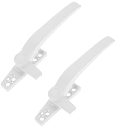 DOITOOL 2pièces Poignée De Fenêtre Aluminium Alliage Ensemble De Modèle Moderne Pratique Et Durable Pour Fenêtres Gauche Droite