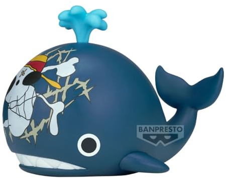 Banpresto Actionfigur Laboon One Piece, Big Sofvimates 13 cm, BP29642P flerfärgad, samlarfigur, optimal present till One Piece Anime-fans