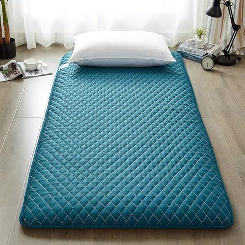 Materasso futon pieghevole giapponese, letto tailandese arrotolabile, materasso per dormire a pavimento 180 x 200 cm, letto portatile, cuscino da pavimento accogliente (colore: B)