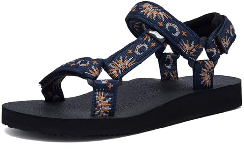 YOCCI Womens Sport Hiking Sandals Walking Outdoor Comfortable Water Shoes