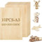 ASelected Confezione da 10 Fogli di Compensato A3 in Legno Naturale, 420 × 300 × 3 mm, per Fai Da Te e Dipinti