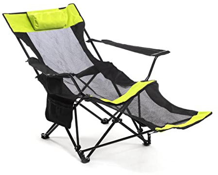 InnovaGoods - Vielseitiger 3-in-1 Klappstuhl, Leicht & Transportabel, Robust mit Oxford-Gewebe, Inkl. Getränkehalter & Seitentasche, Schwarz, Standard, Kunststoff