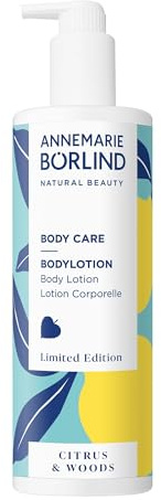 ANNEMARIE BÖRLIND BODY CARE BODYLOTION 400 ml – Strafft, Pflegt und Schützt, Citrus & Woods Limited Edition, Spendet Feuchtigkeit, Duftet nach Zitrus und Zedernholz, Vegan