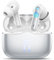 Auriculares Inalámbricos Bluetooth, Auriculares Bluetooth 5.3 con 40H HiFi Estéreo, 4 Mic, Reducción de Ruido, IP7 Impermeable Cascos inalambricos con Pantalla LED, Carga Rápida, Ajuste Cómodo, Plata