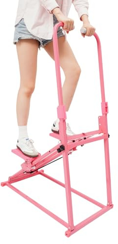 Stair Stepper Stepper - Escalera plegable portátil con 3 niveles de altura regulable hasta 100 kg, dispositivo de escalada vertical para el entrenamiento corporal, ejercicio cardiovascular, escalador