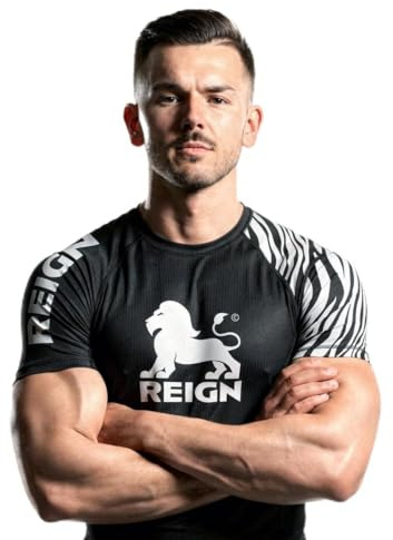 REIGN Rashguard MMA BJJ Homme Ceinture Blanche
