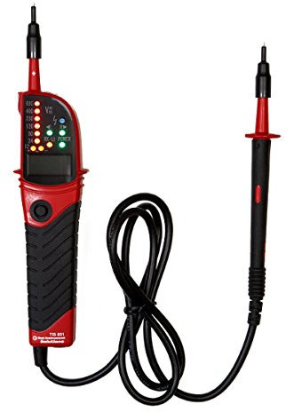 TIS TIS851 Voltage & Continuity Tester with Built in Proving Test and Padded Carry Case