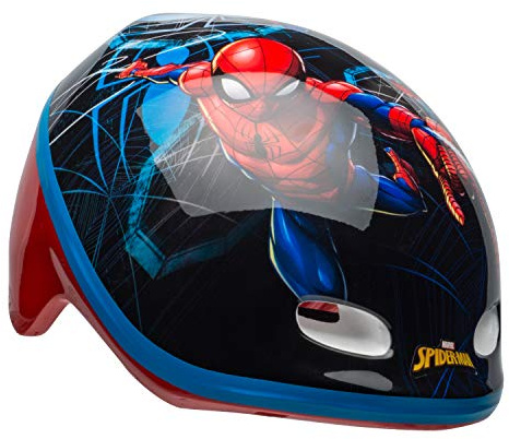 BELL Spider-Man Shooting and Swinging Toddler Bike Helmet, (3-5 yrs.)