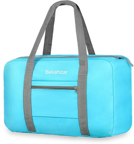 for Easyjet Airlines Cabin Bags 45x36x20 Underseat Travel Cabin Bag 25L Carry on Hand Luggage Weekend Holdall Bag for Men and Women (Blue)