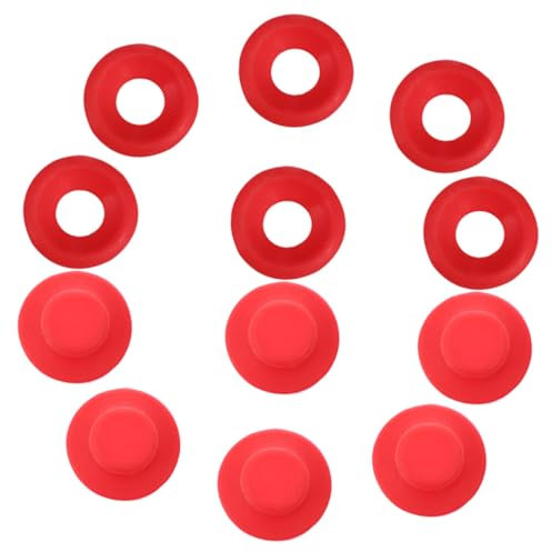 PRETYZOOM Lavadoras 12 Piezas Tapa De Sellado Arandela De Juntas Oscilantes De Silicona Junta De Tapas De Botellas Juntas De Botella De Cerveza Casera Botella De Soda Elaborar Cerveza