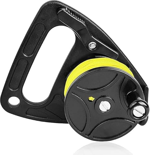 Dive Reel with Thumb Stopper, Heavy Duty 46m/150ft Diving Reel