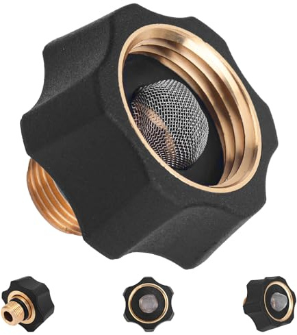 BOXOB Garden Hose to Pressure Washer Adapter, 3/4 Female to 3/8 Male Inlet Fitting Compatible with Simpson Cleaning 7112362 & Multiple Washer Pumps Connector Quick Connect Accessories Coupler Parts