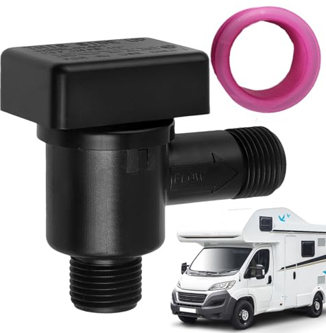 Válvula Antirretorno Para Autocaravana | Válvula de Retención Repuesto para de Descarga de Remolque,Accesorios Rompevacío Anti-Fugas Protección Suministro