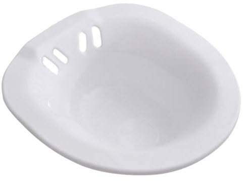 SOESFOUFU Bañera de Asiento Ergonómica para Cuidado Posparto y Alivio Íntimo, Lavabo para Baño de Asiento Femenino, Adaptable para Inodoros, Cuenca de Partes Íntimas, Aseo Cómodo